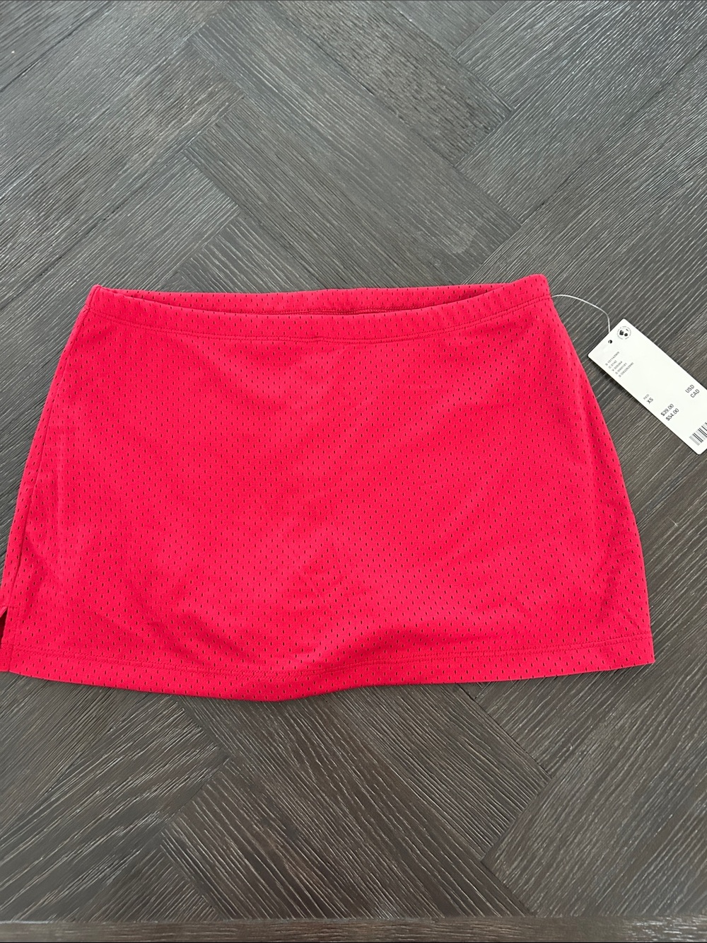 Urban Outfitters Hot Pink Mesh Mini Skirt